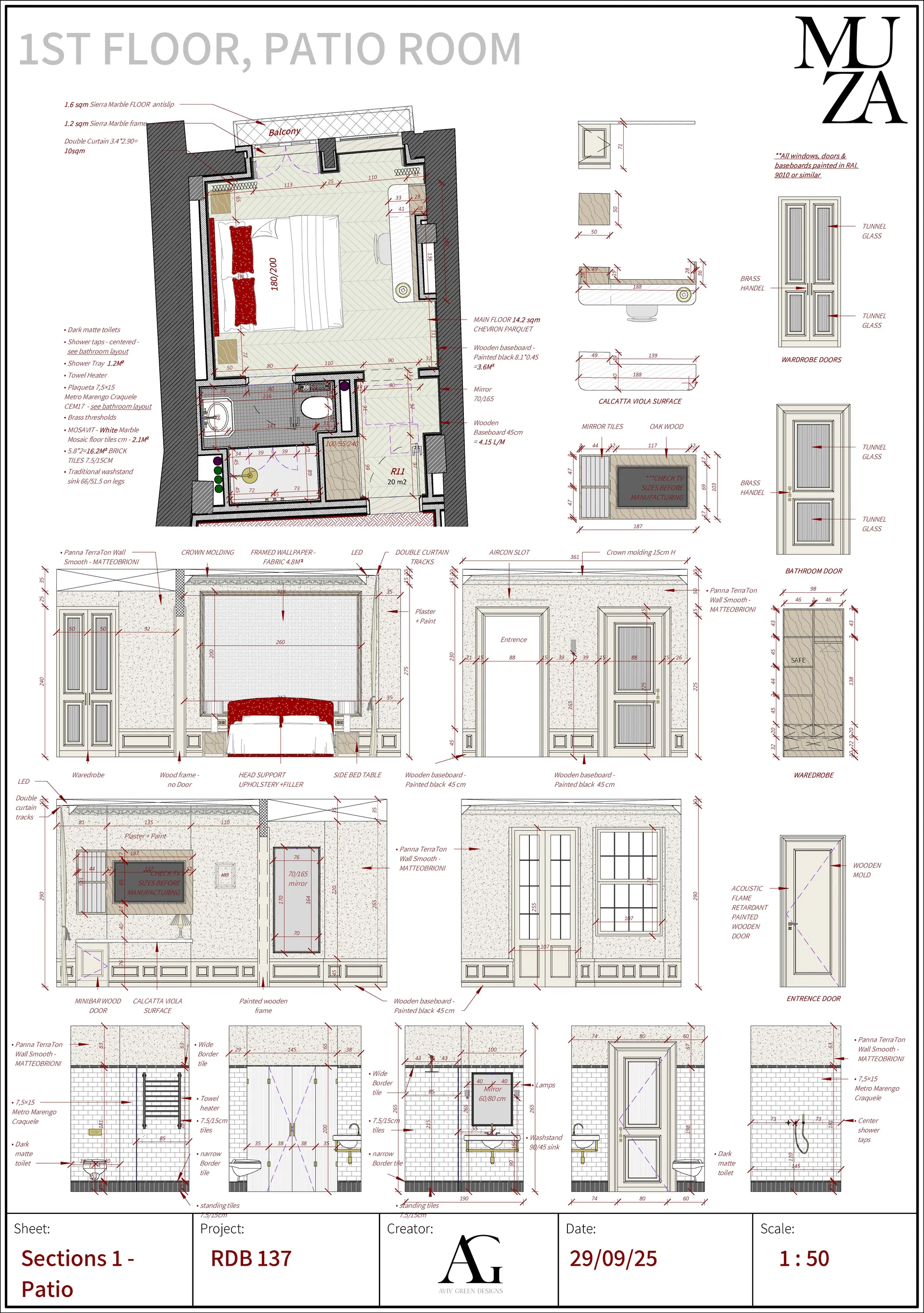 Muza Boutique hotel, Porto, Portugal — ARCHITECTURAL PLANNING (30)